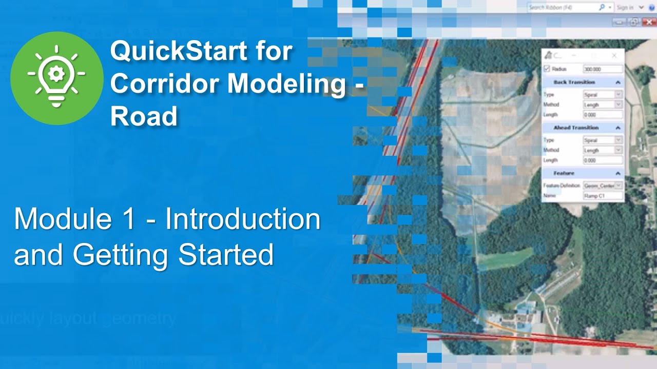 Module 1 - Preparing for Corridor Modeling