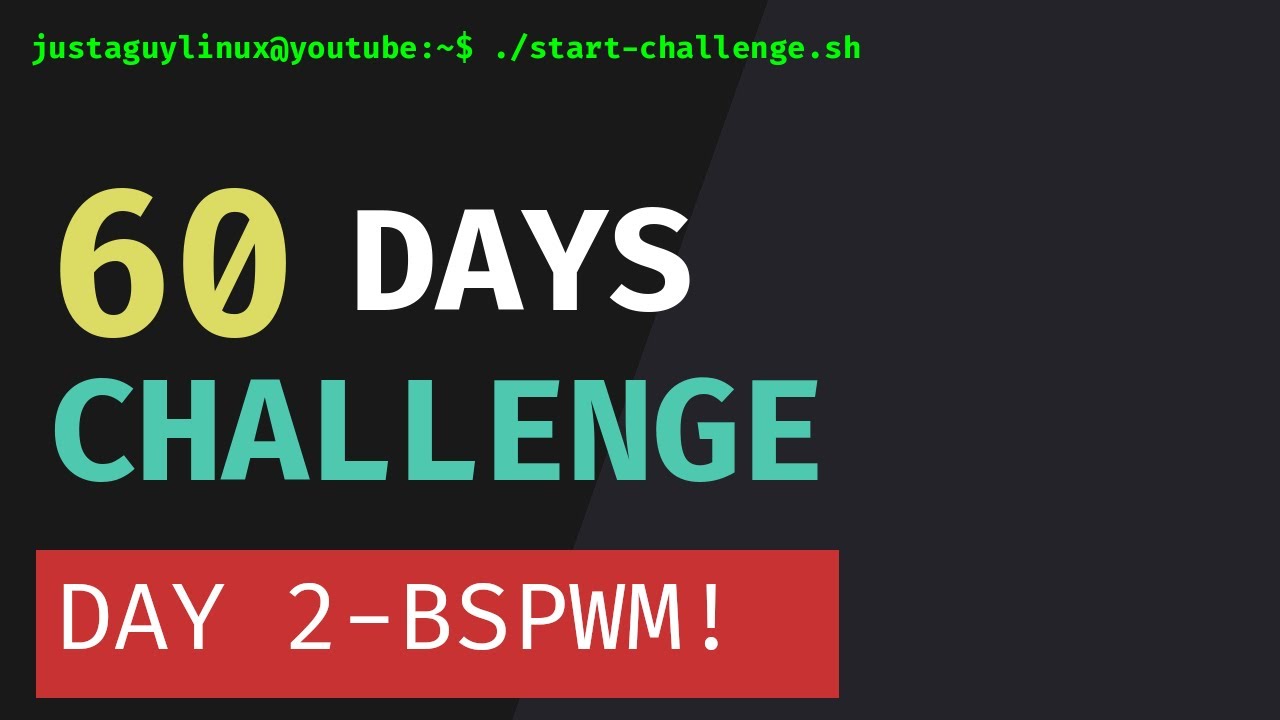 День 2: Обзор настройки BSPWM — моего любимого тайлового оконного менеджера для начинающих
