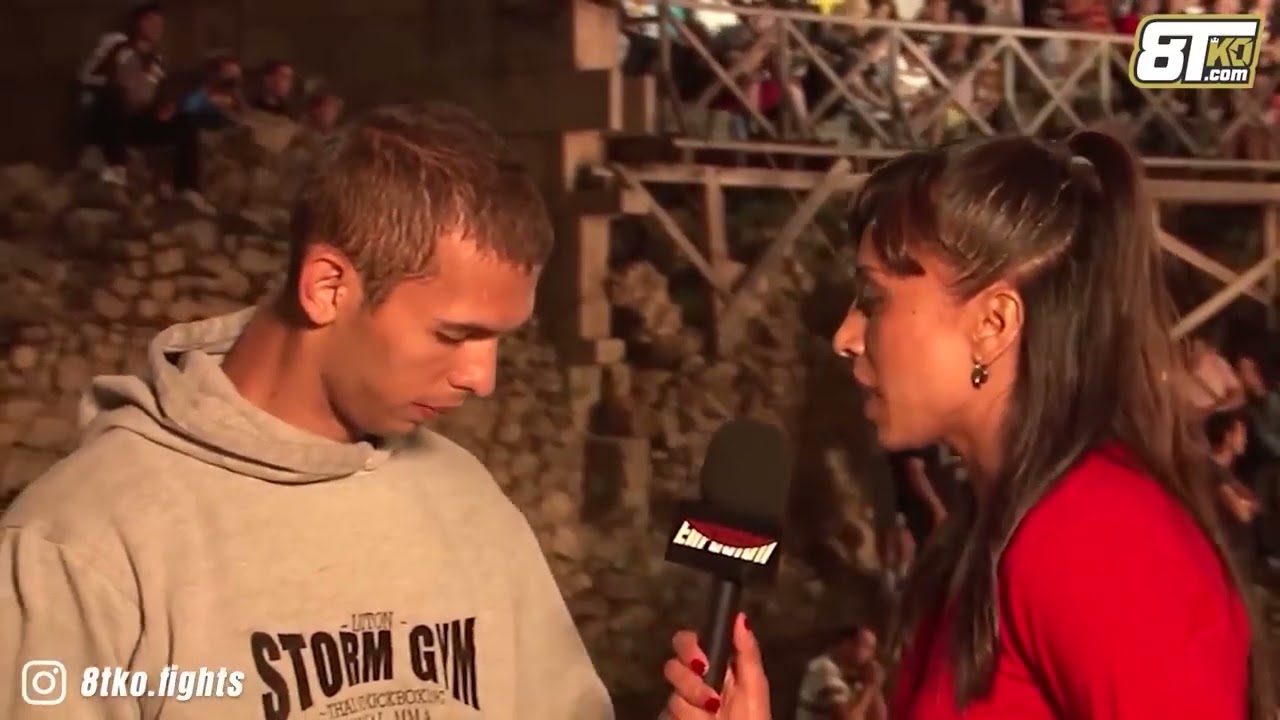 Young Andrew Tate Flirts With Hot Reporter