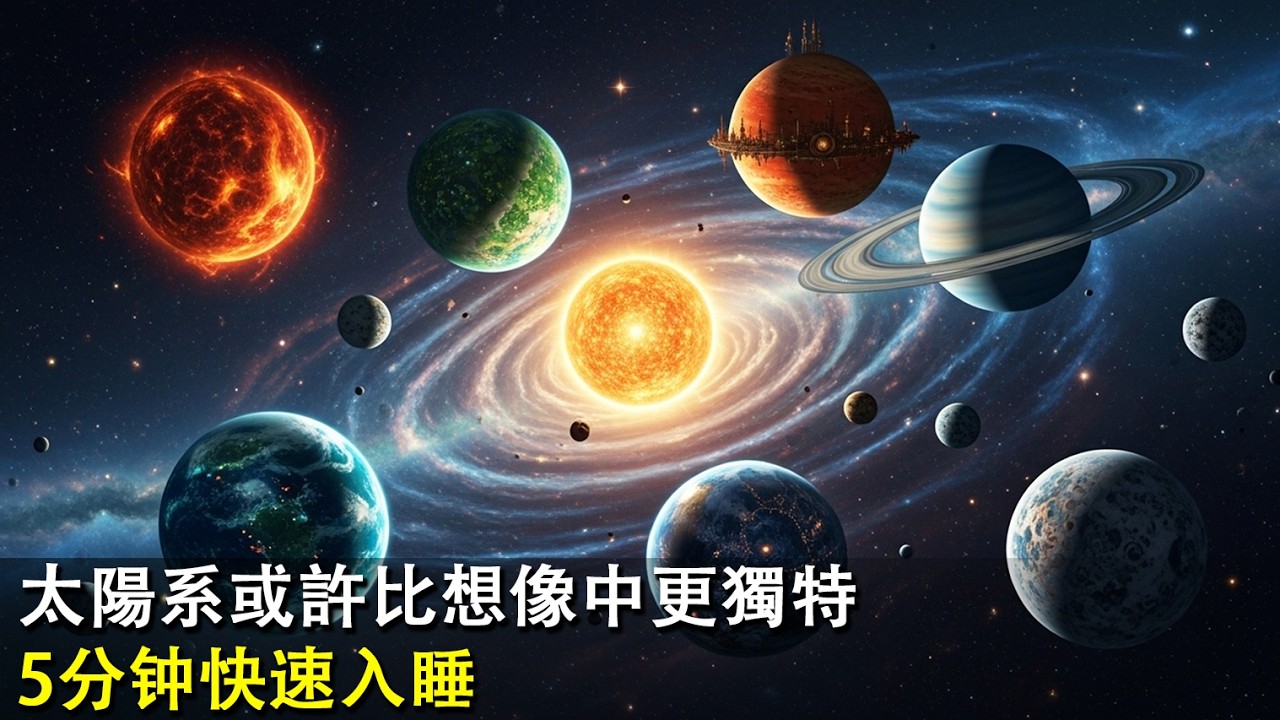 《我們的太陽系可能遠比我們想像的還要罕見》| 纪录片助眠