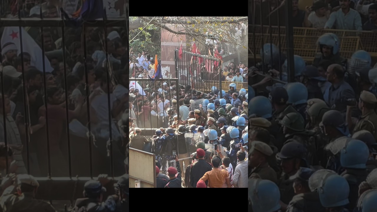 JNU for you🔥🫡#delhipolice #jnu #jnuprotest