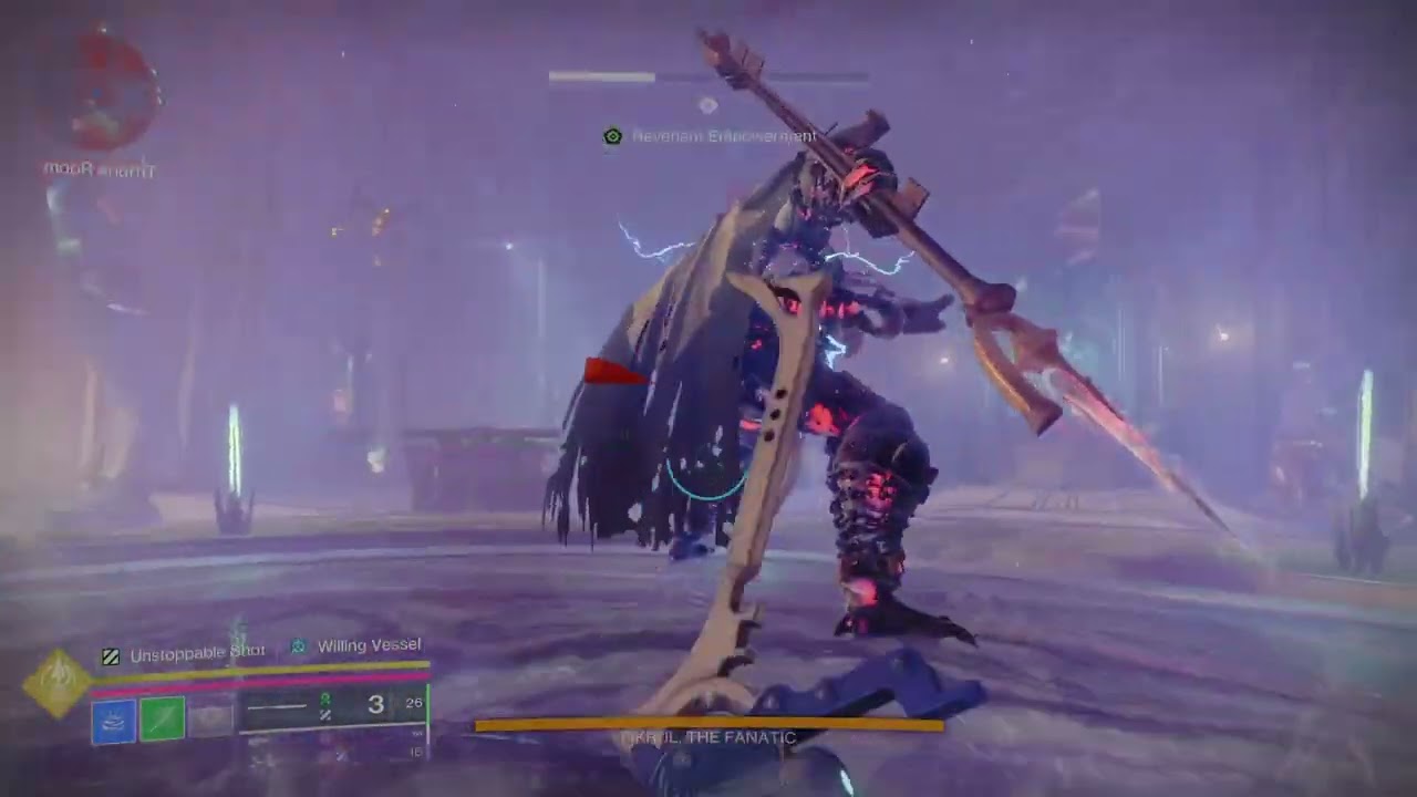 Destiny 2 S25 Ep2 Revenant Act 3 Hunter Woody Sheriff Vs Fikrui Fanatic Final Boss Battle XSX