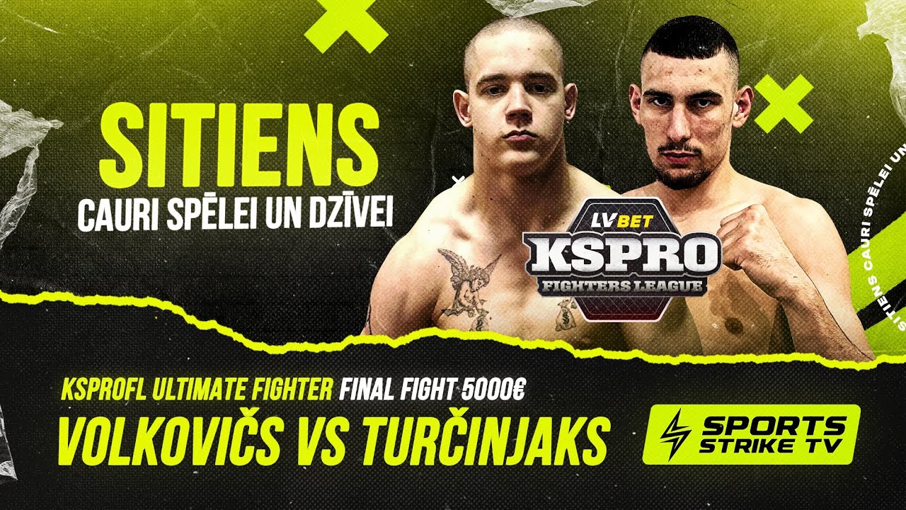 VOLKOVIČS vs TURČINJAKS - KSPROFL Fight Night 6