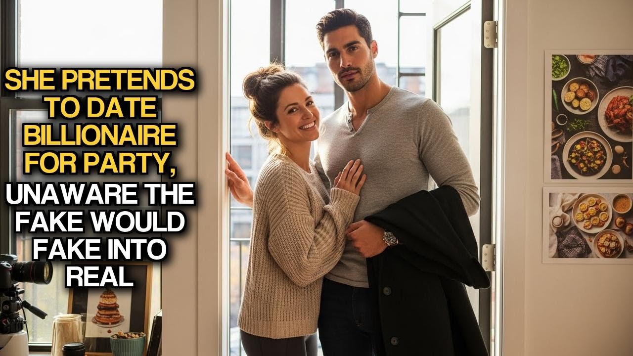 She Pretends To Date Billionaire For Party, Unaware The Fake Would Fake Into Real