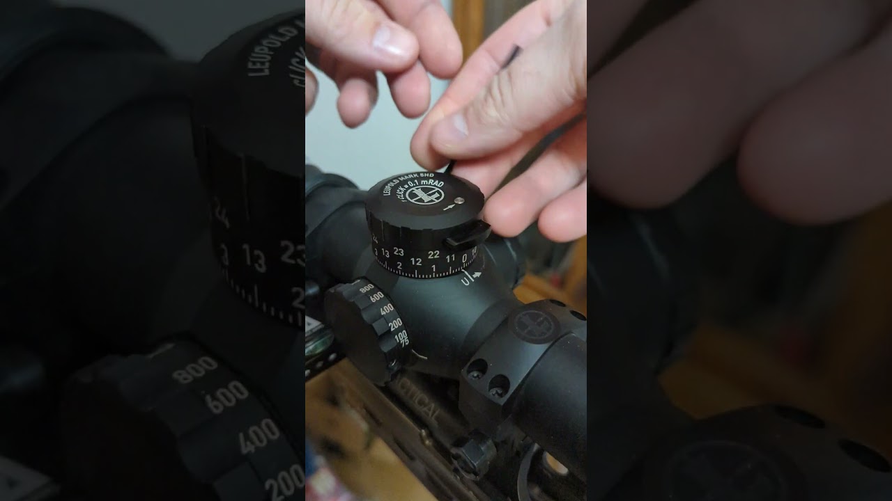 Leupold Mark 5 HD Speed Dial