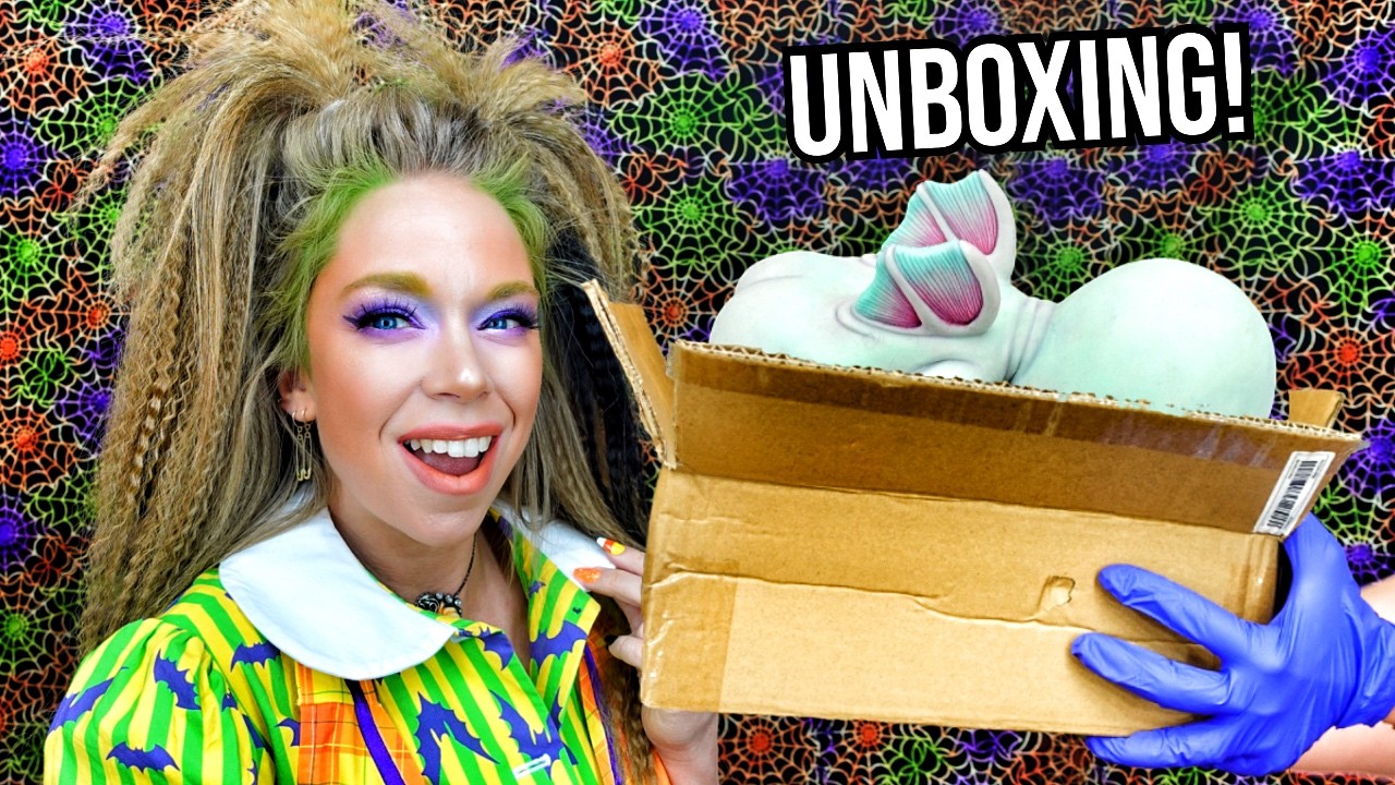 MONSTER Creature Unboxing!- (Vlogoween Day 9)