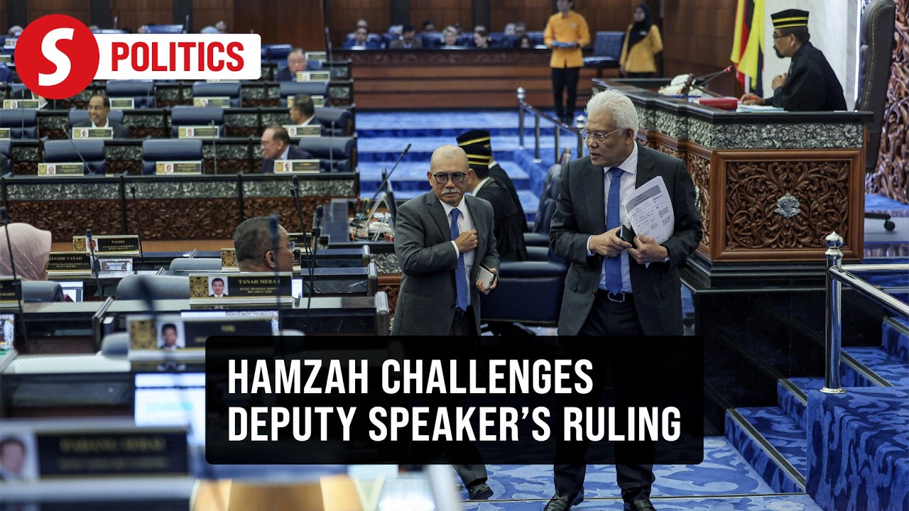 Dewan Rakyat proceedings suspended after Hamzah goes against Deputy Speaker's ruling