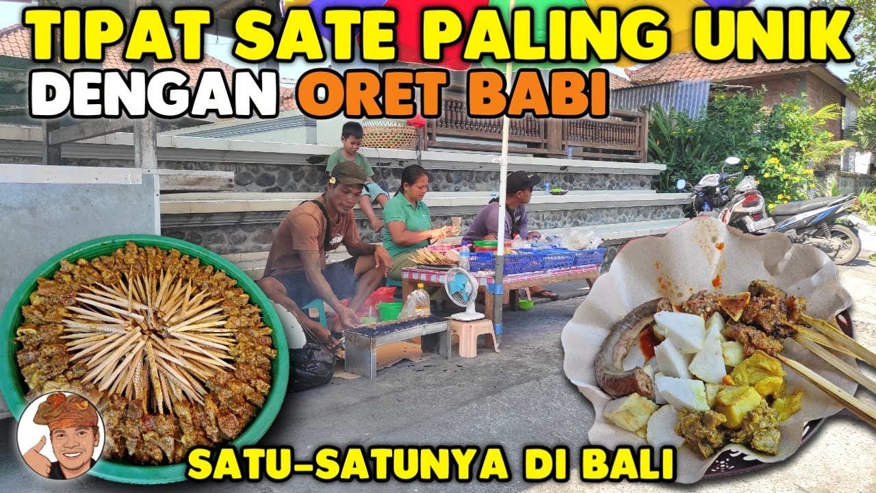 TIPAT SATE BABI PALING UNIK DAN MENARIK - SATE BABI WERENG TEWEL