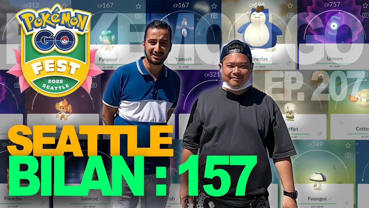 🇺🇸BILAN DU GO FEST SEATTLE 🌎2022 - Pokémon GO