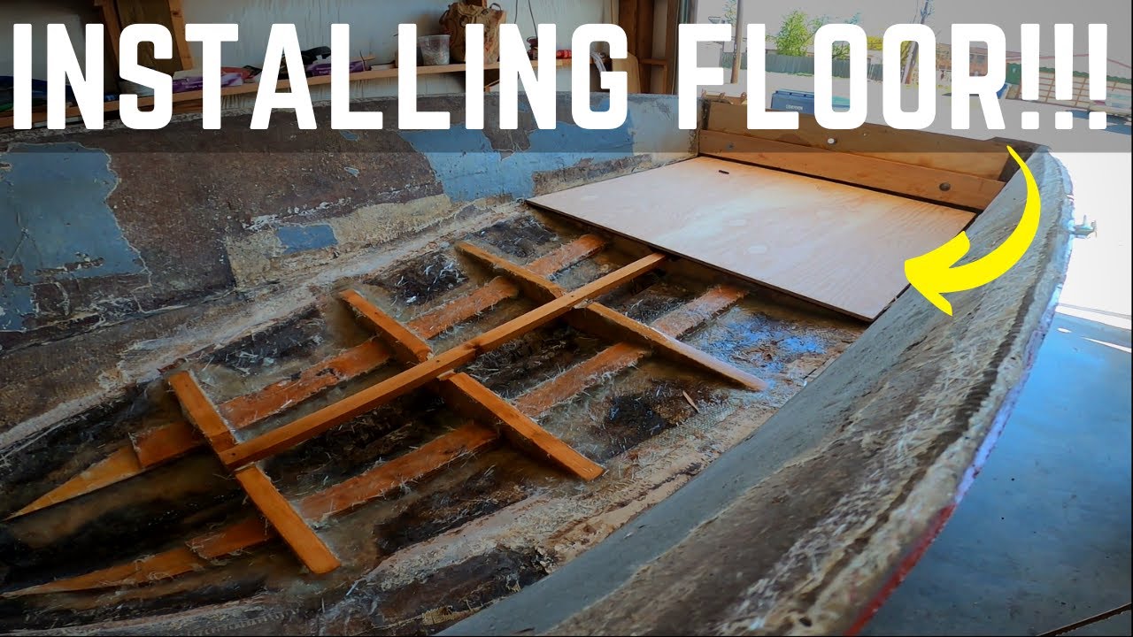 Boat rebuild (PART 15.1) New Floor Installed!