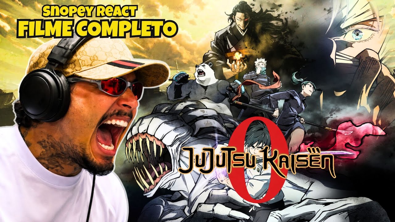 É BOM PRA CARAMBA! Filme Jujutsu Kaisen 0 - SNOPEY REACT