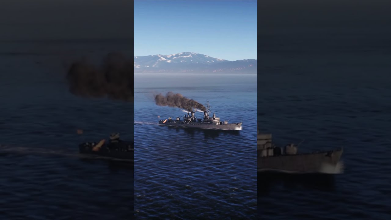See The Power Of A Naval Missile Strike #warship #simulation #navy