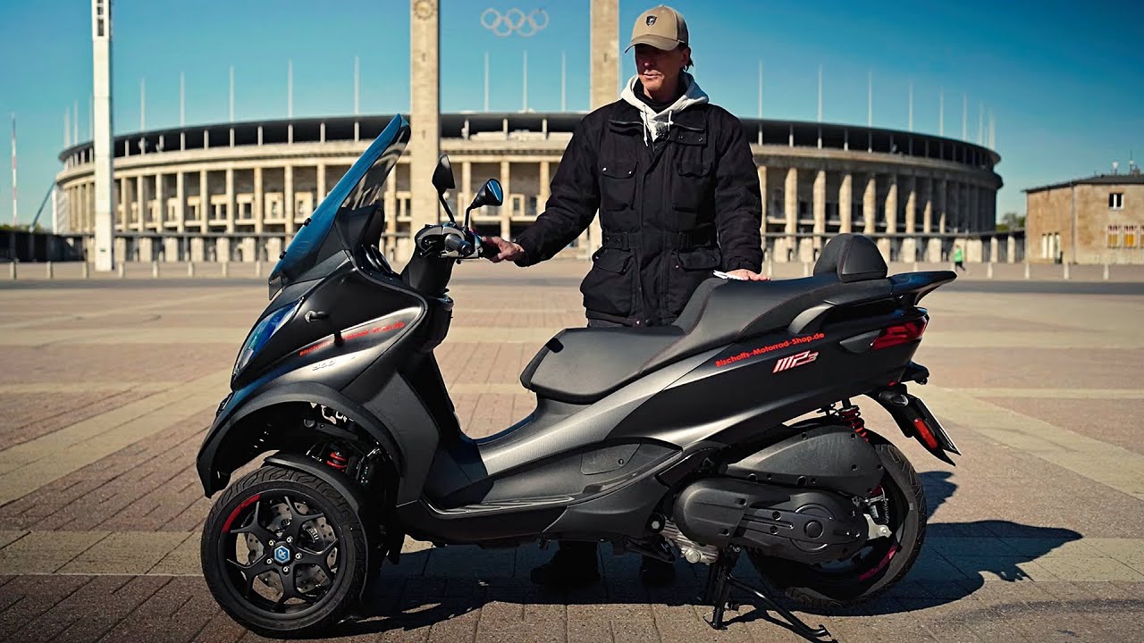 Piaggio MP3 500 hpe Test Drive