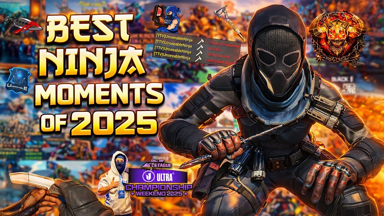 BEST NINJA MOMENTS OF 2025 | Knife Only Highlights & Ninja Defuses