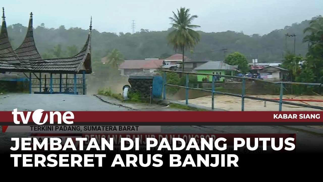 Horor, Arus Banjir di Padang Masih Bergolak Mengalir Deras | Kabar Siang