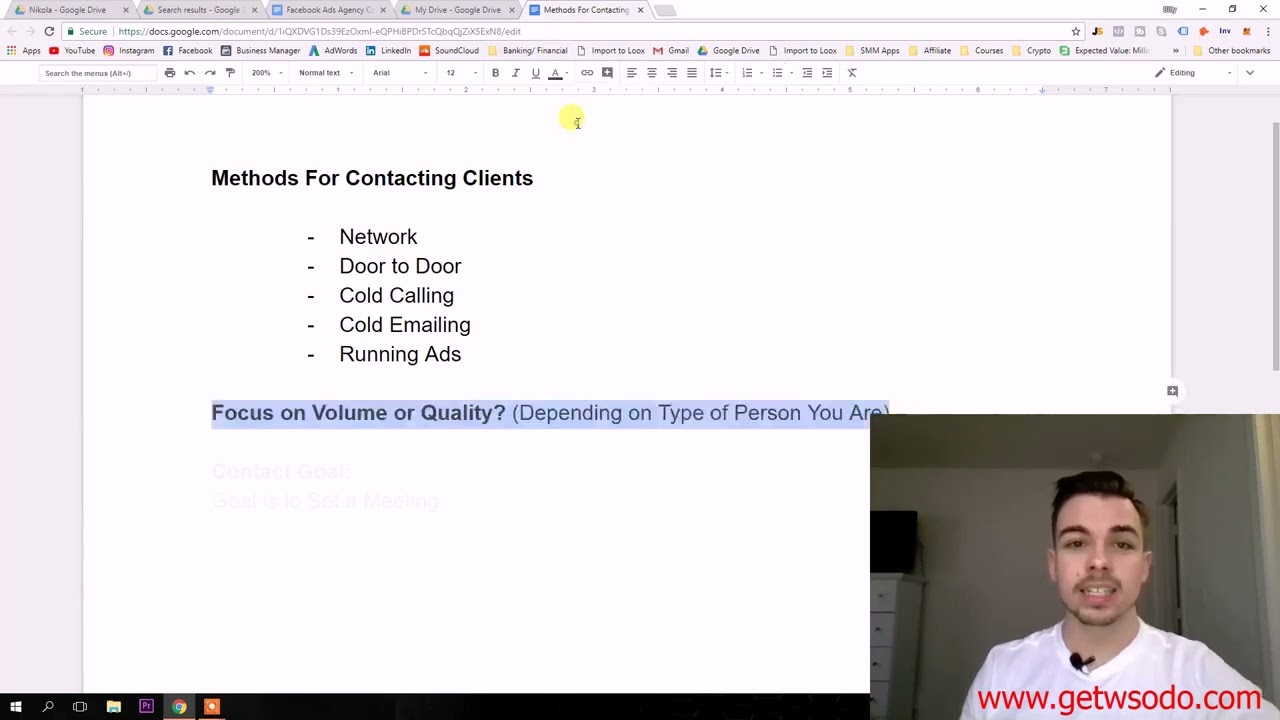 01 Methods for Contacting Clients   Billy Willson