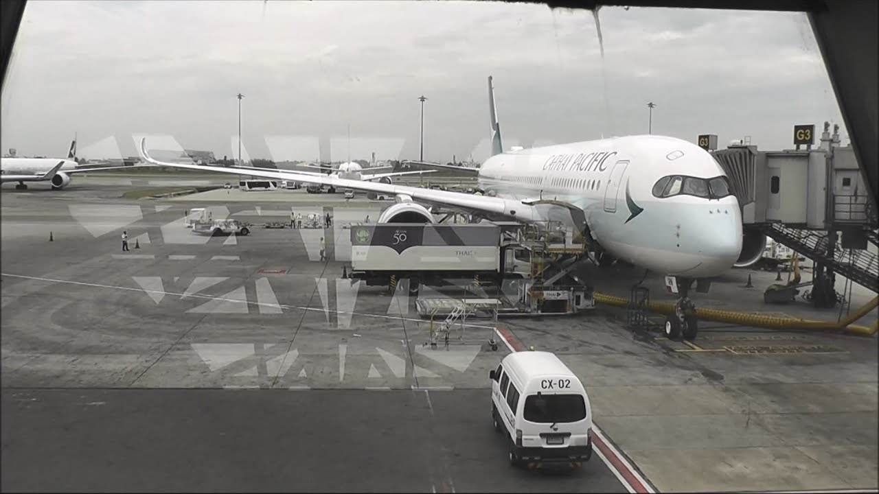 國泰航空A350-900商務艙飛行報告CX750曼谷至香港