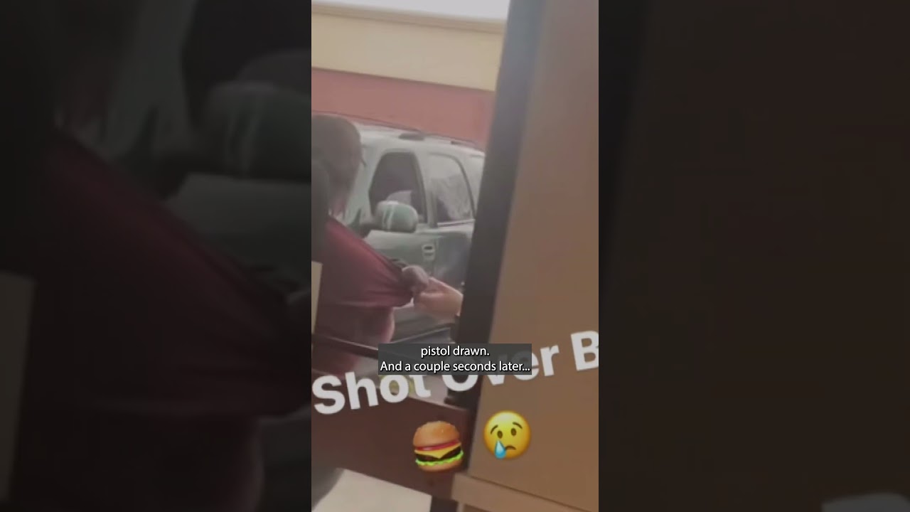 Witness captures video of man shooting at woman over order at Burger King