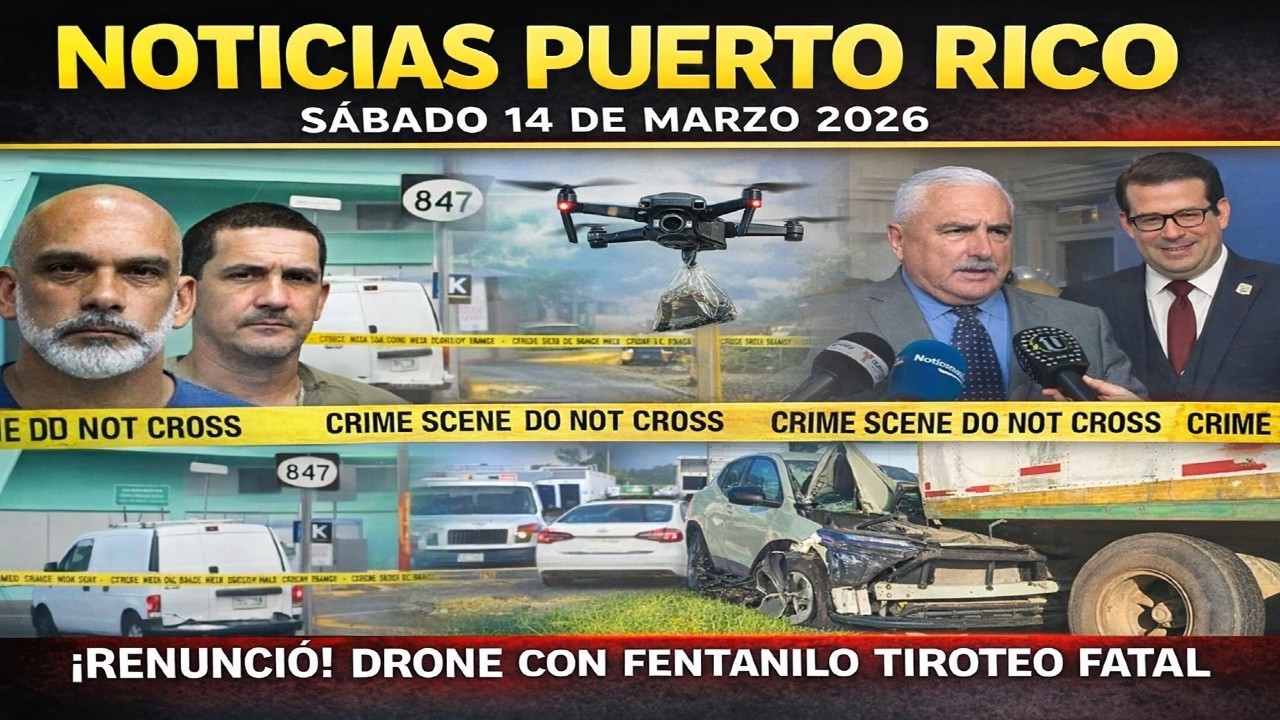 ¡CAOS EN LA ISLA! 🚨 Renuncia Secretaria de Vivienda, Tiroteo en Río Piedras y Drone con Fentanilo