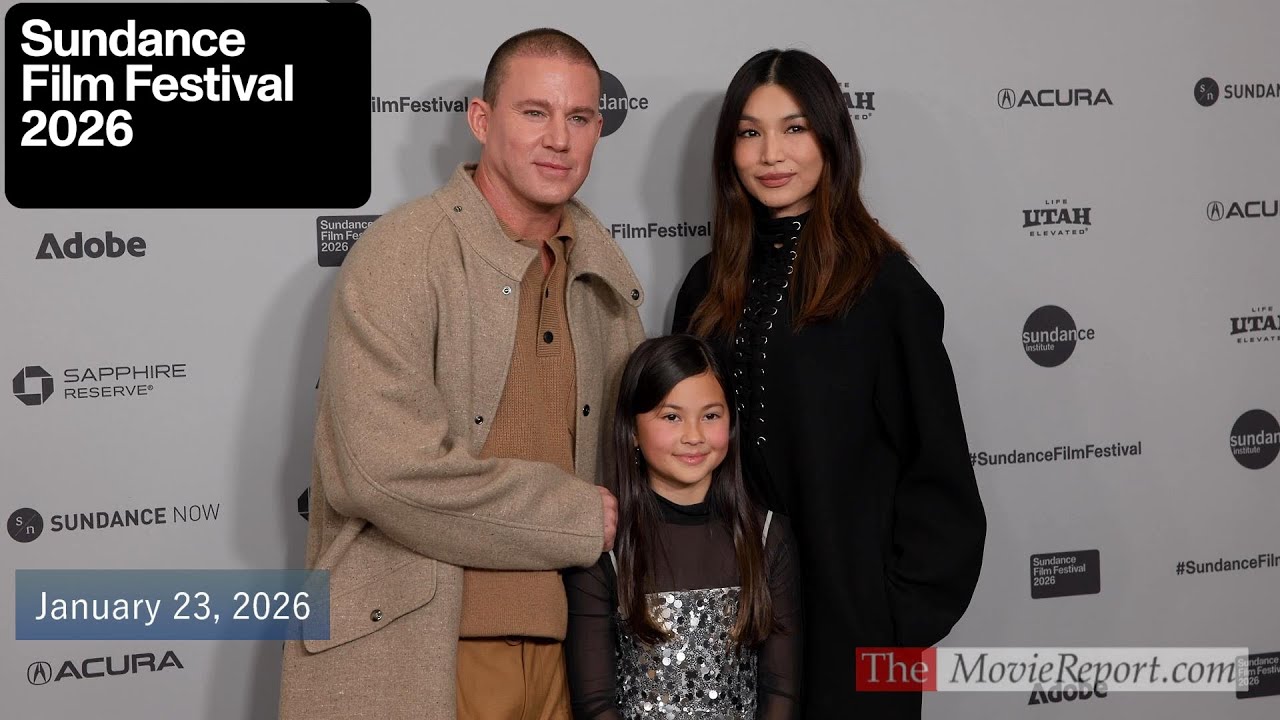 JOSEPHINE movie premiere Channing Tatum, Gemma Chan at Sundance Film Festival - January 23, 2026 4K