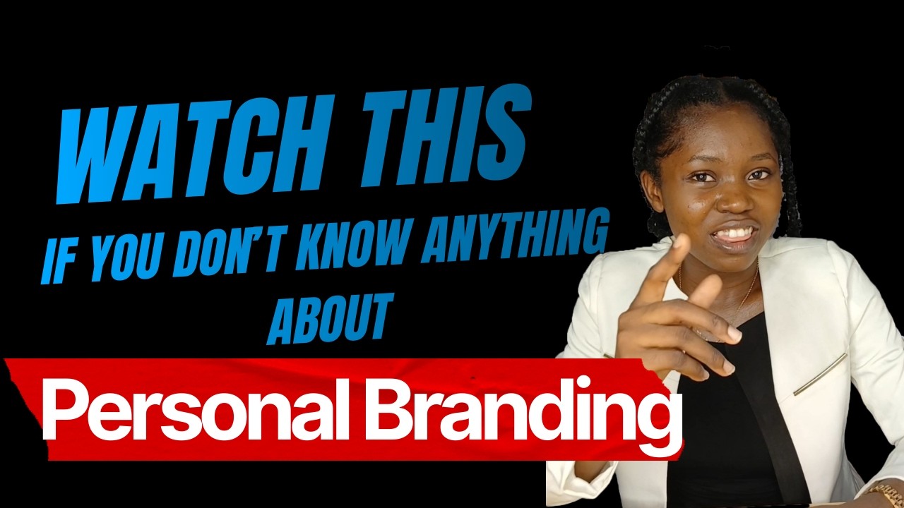 How to Build A Strong Personal Brand | Watch This If You Do Not Know Anything At All.