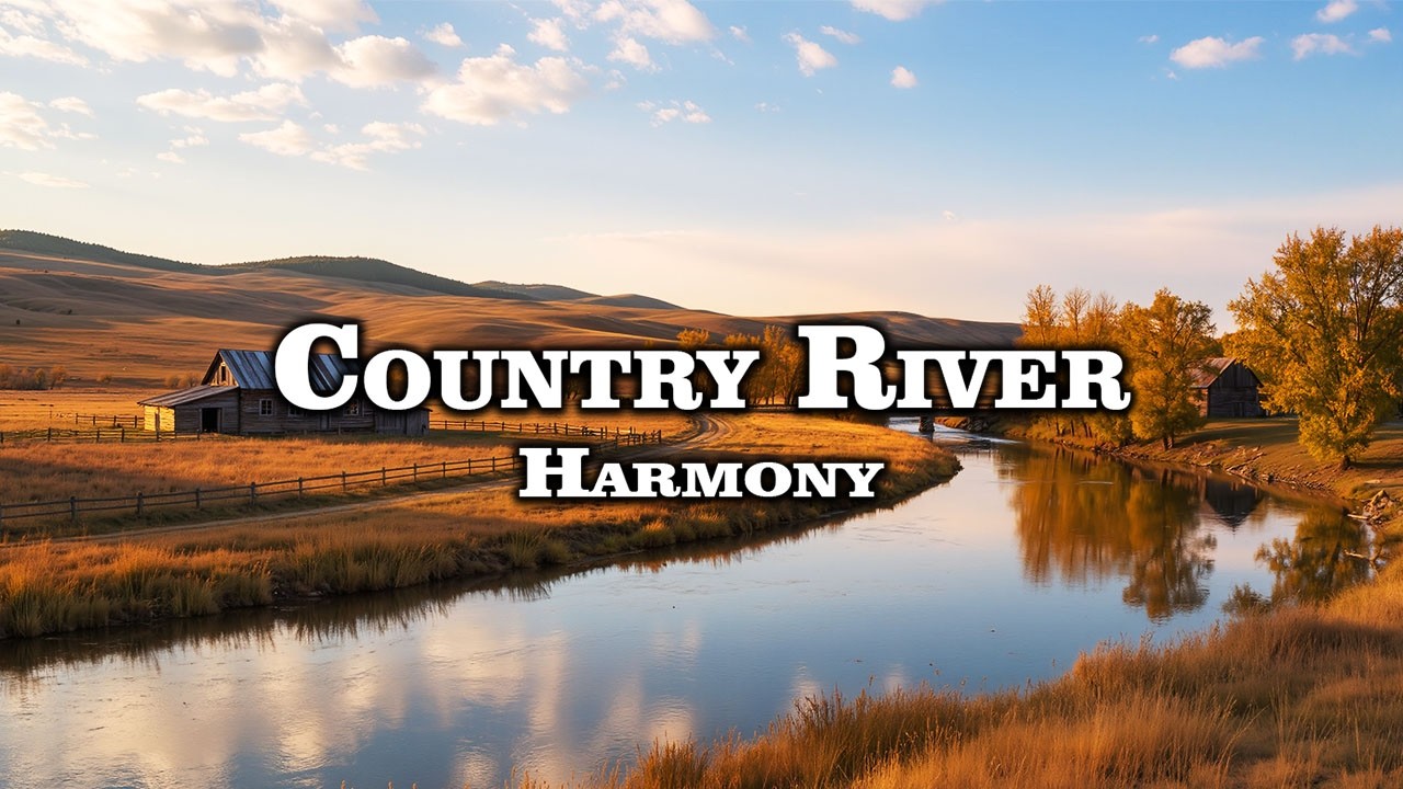 Country River Harmony &ndash; Golden Sunset Memories &ndash; Nostalgic Country Guitar for Quiet Souls