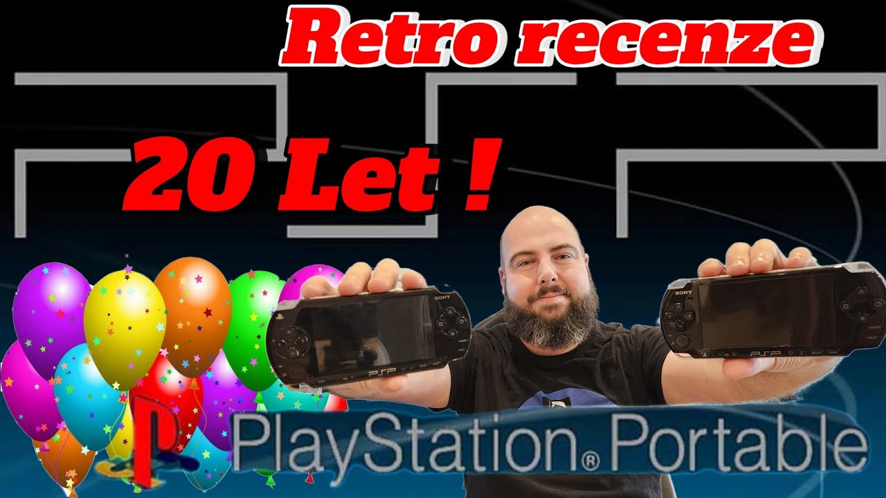 Retro recenze hern&iacute; konzole Sony PSP  - 20 let na trhu a st&aacute;le skvěl&aacute;