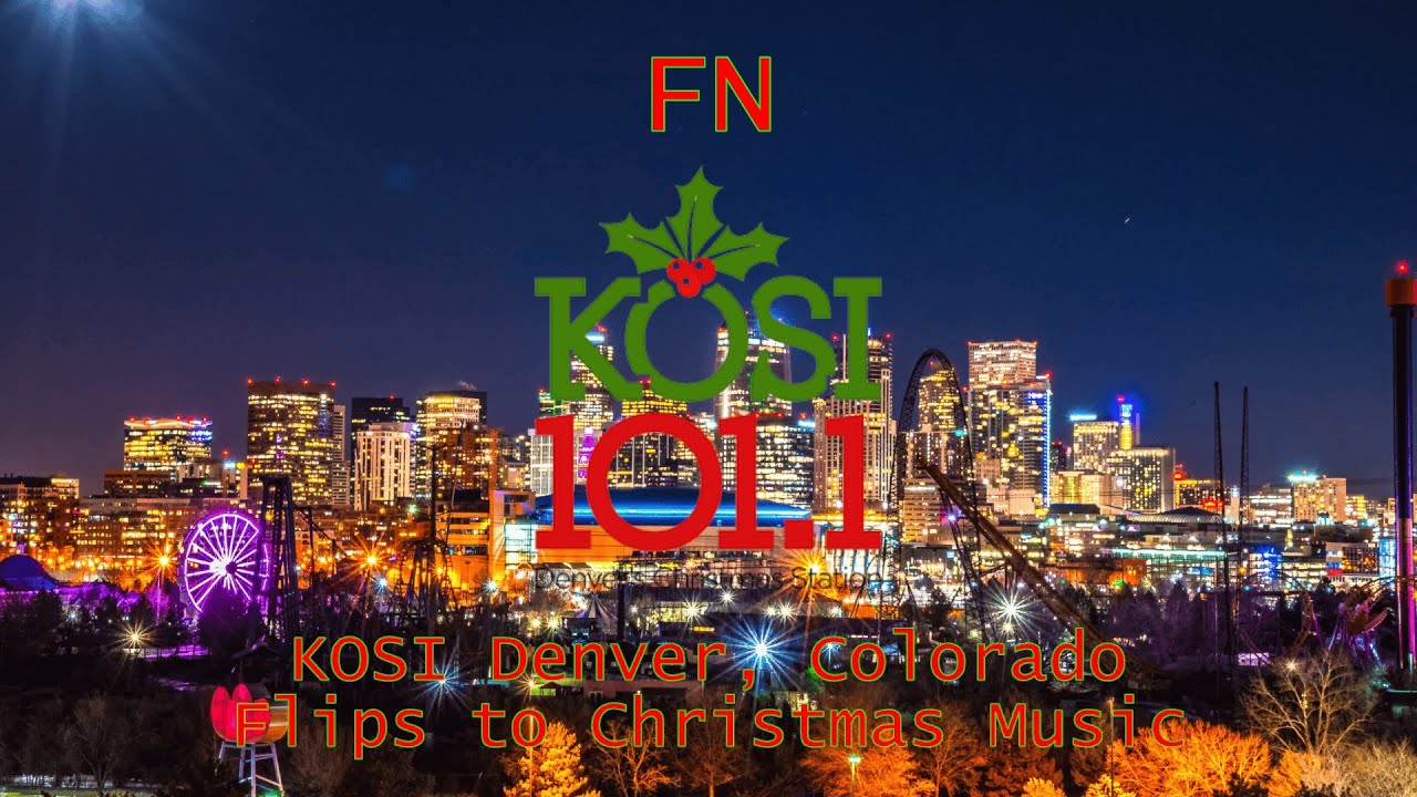 KOSI 101.1 Flips to Christmas Music (11/13/2025)