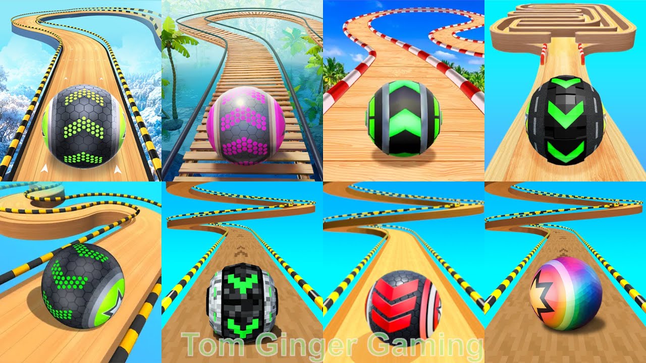 Going Balls, Rolling Ball Sky, Sandwich Runner, Ball Run 2048, Coin Rush speedrun gameplay
