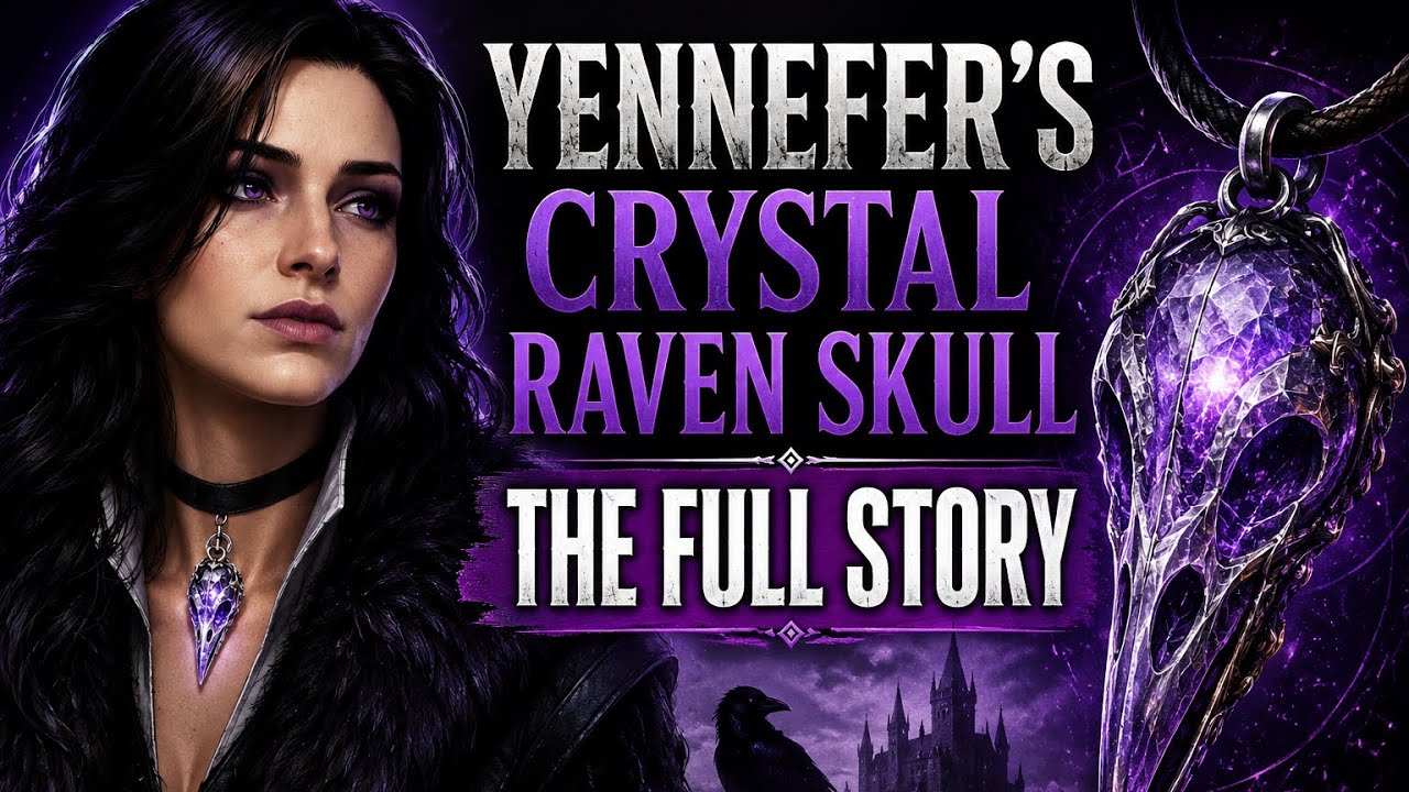 Yennefer&rsquo;s Crystal Raven 🐦&zwj;⬛  Skull: The full story