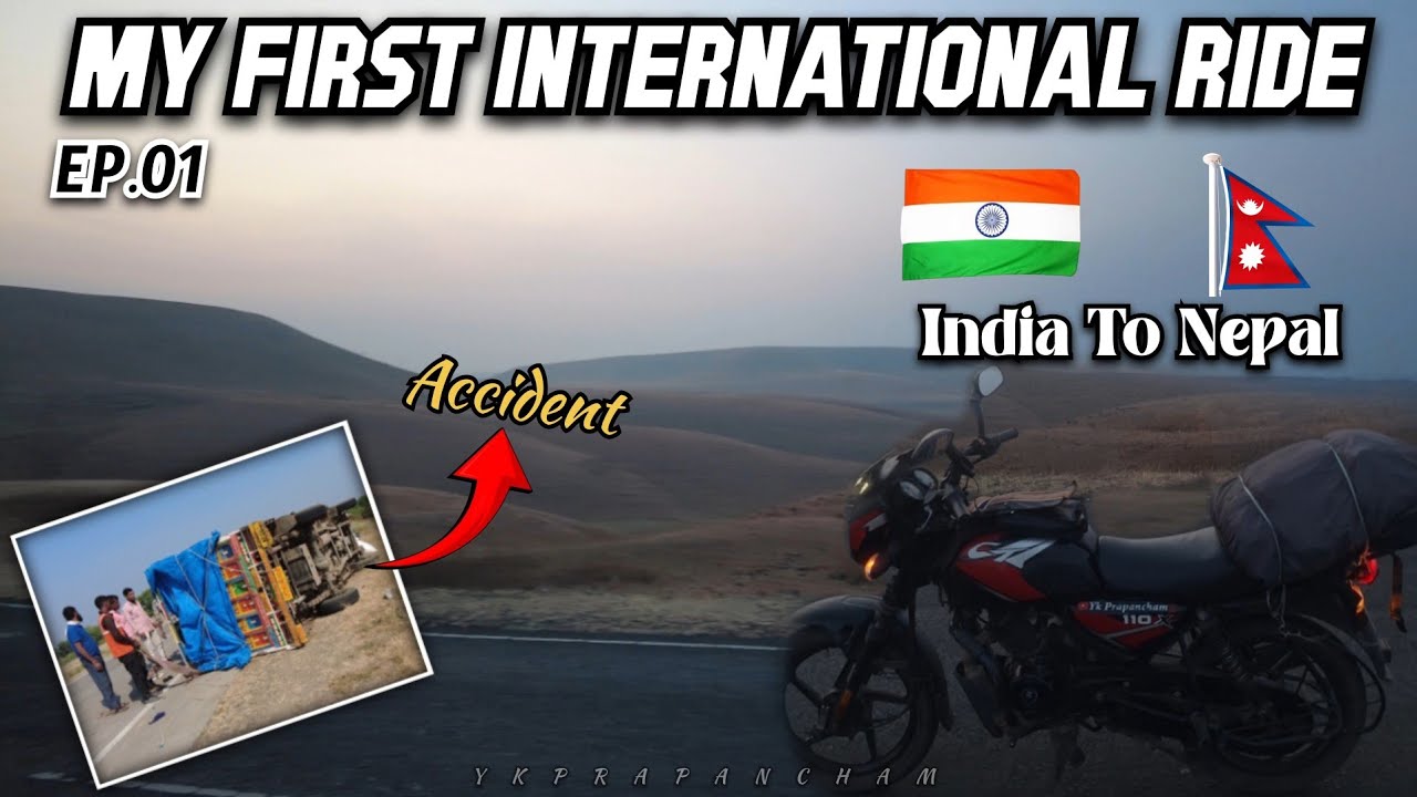 India To Nepal Bike ride telugu||My First International Trip||#nepal #telugumotovlogger #bikeride