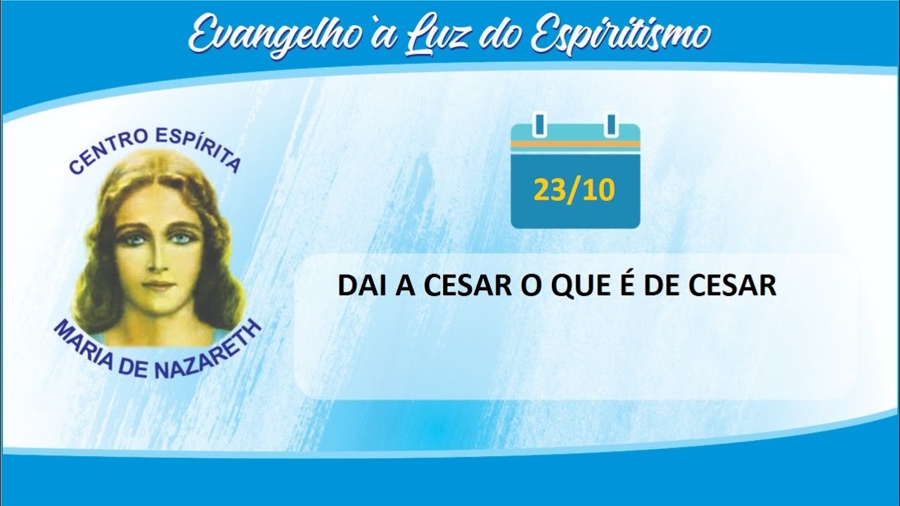 ESE -  Cap.  XI itens 5, 6 e 7  -  Dai a César o que é de César