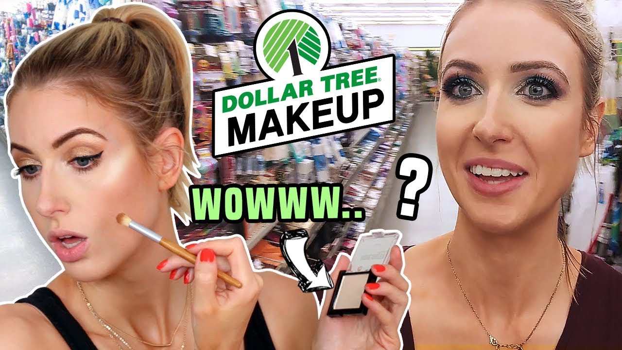 DOLLAR TREE MAKEUP CHALLENGE... Is it any good?!