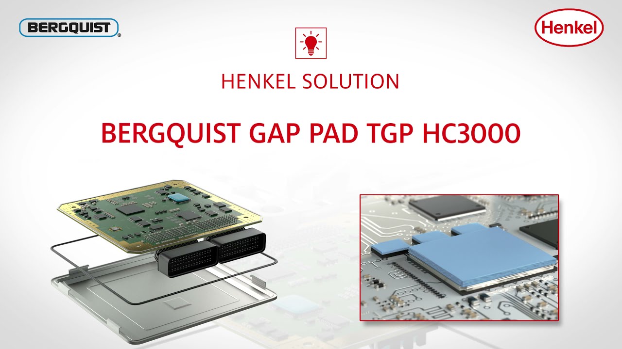 BERGQUIST GAP PAD TGP HC3000 | Thermal Management | Autonomous Guided Vehicle (AGV) ECU