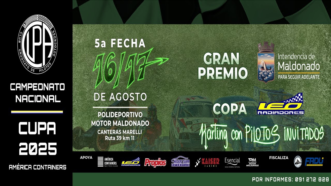 5a. Fecha - CAMPEONATO NACIONAL CUPA 2025 - AMÉRICA CONTAINERS -