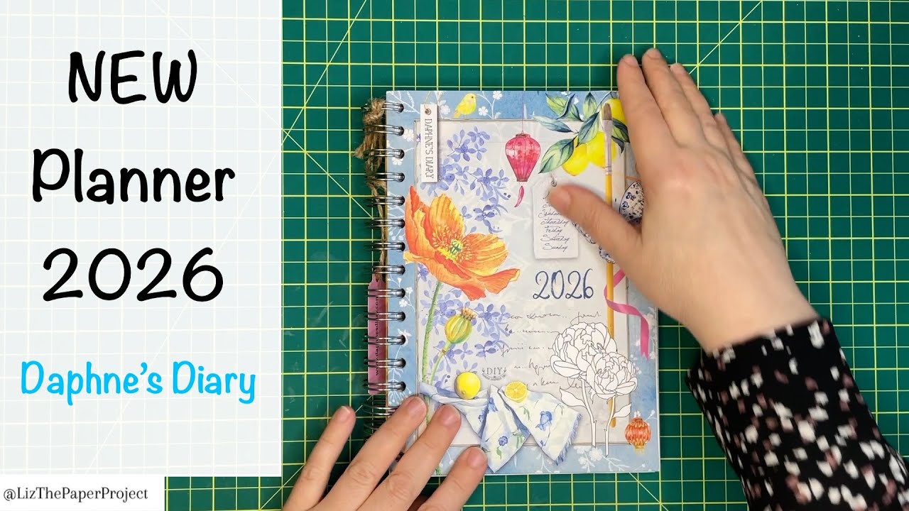🎉 НОВЫЙ ЕЖЕДНЕВНИК DAPHNE'S DIARY НА 2026 ГОД - (Розыгрыш завершен)