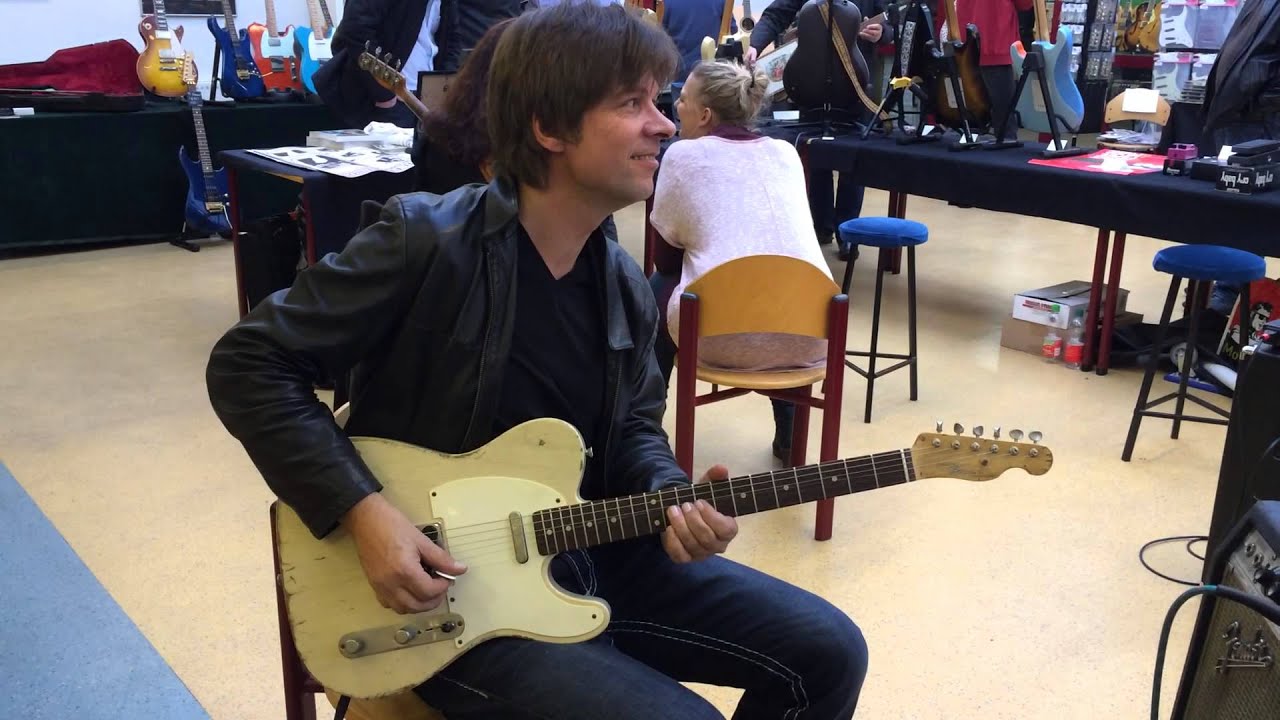 Gregor Hilden plays Panucci T with custom made Panucci /Rutters bridge