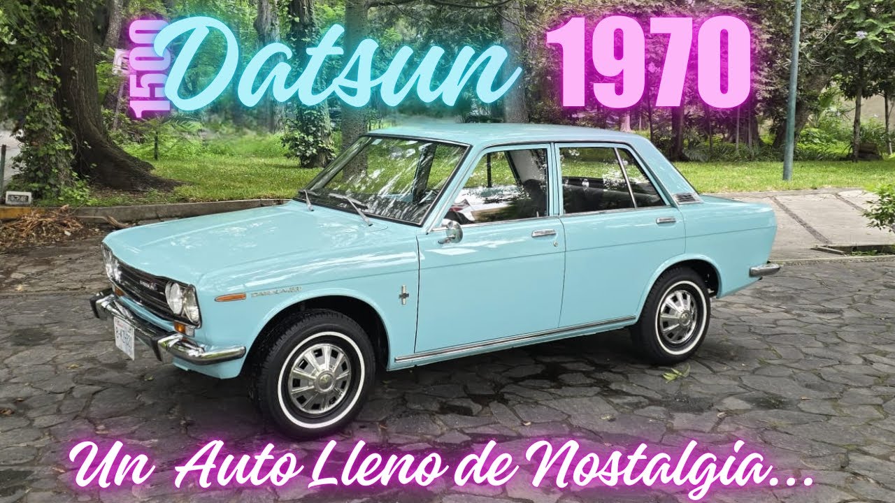 Nostalgia Pura Con Este Datsun 1500 de Los Años 70's