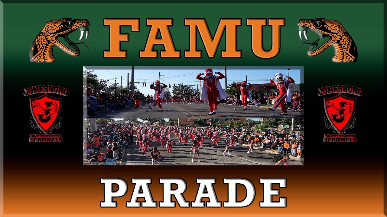 FAMU Homecoming PARADE Performance | Jonesboro MMC Majestic Marching Cardinals