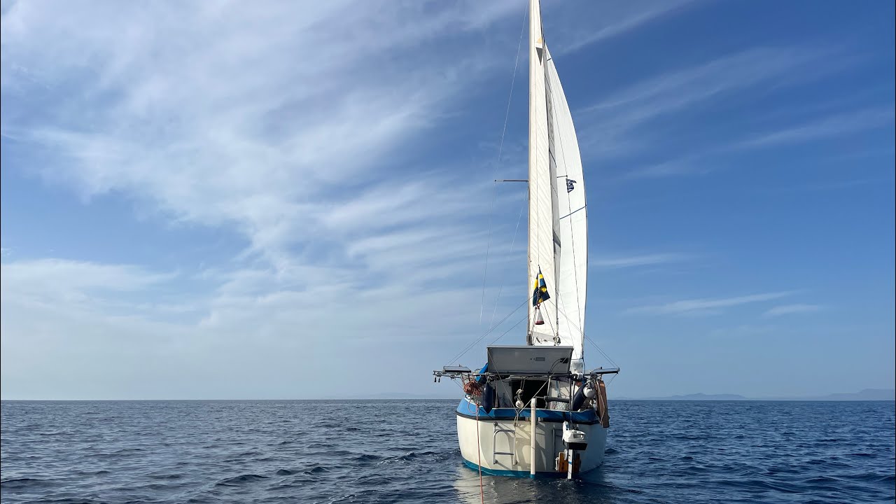 Sailing in the Aegean sea