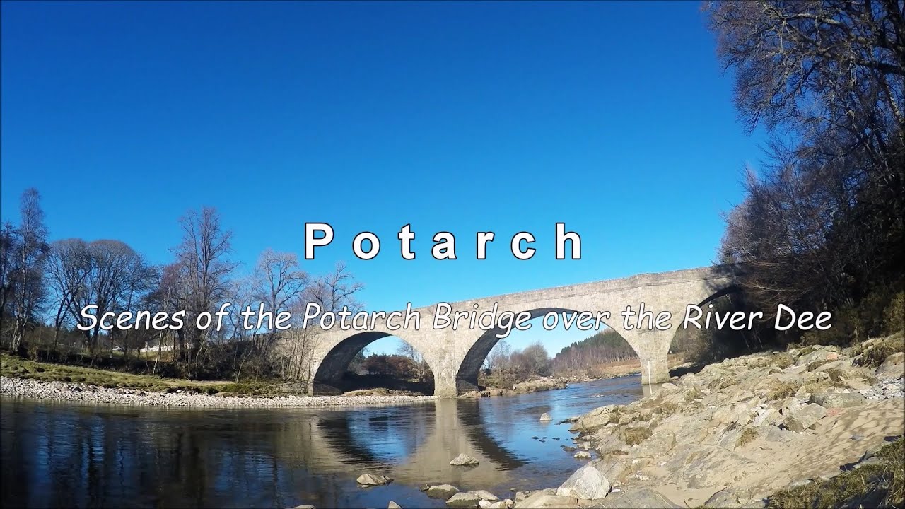 Potarch Bridge Over The River Dee, Aberdeenshire