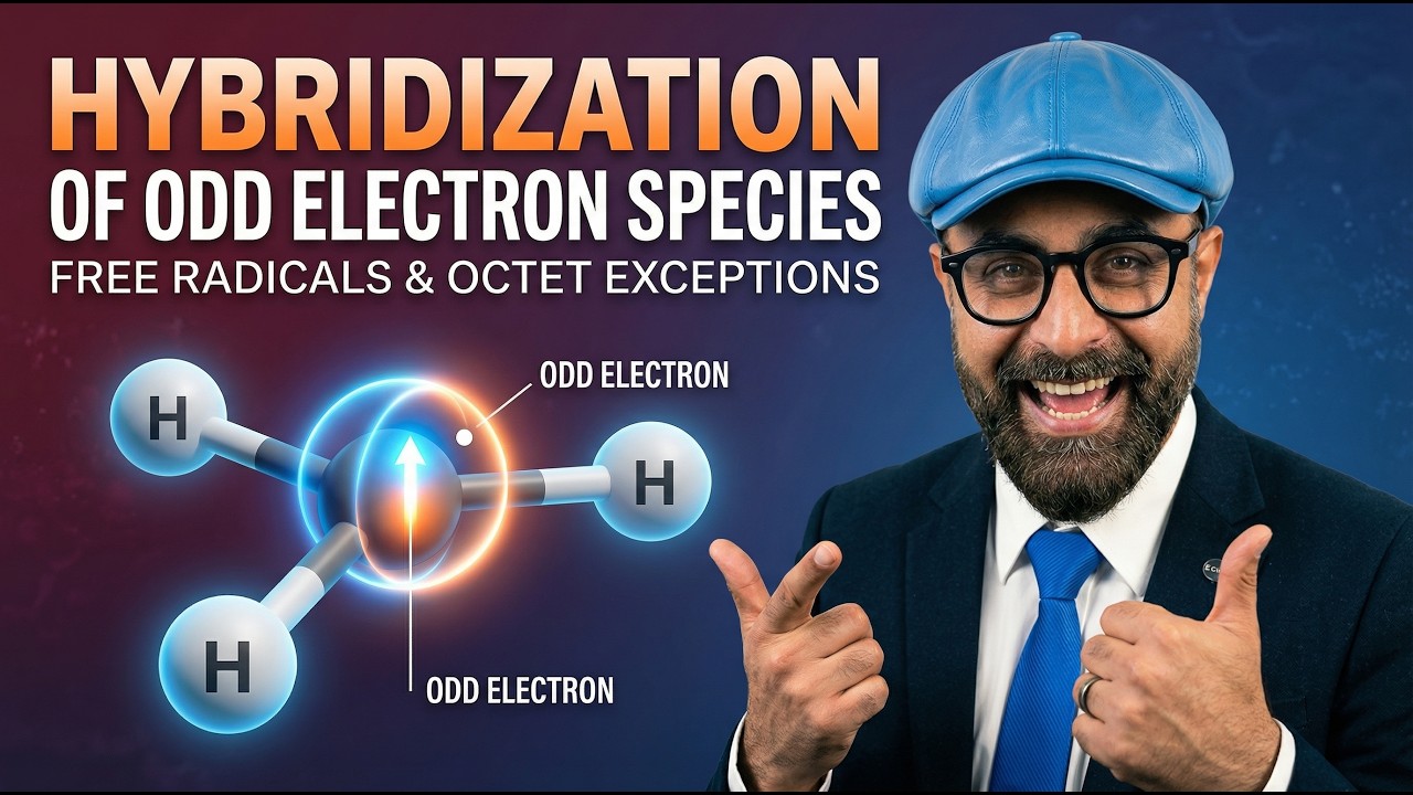 L-3: hybridization of odd electron species