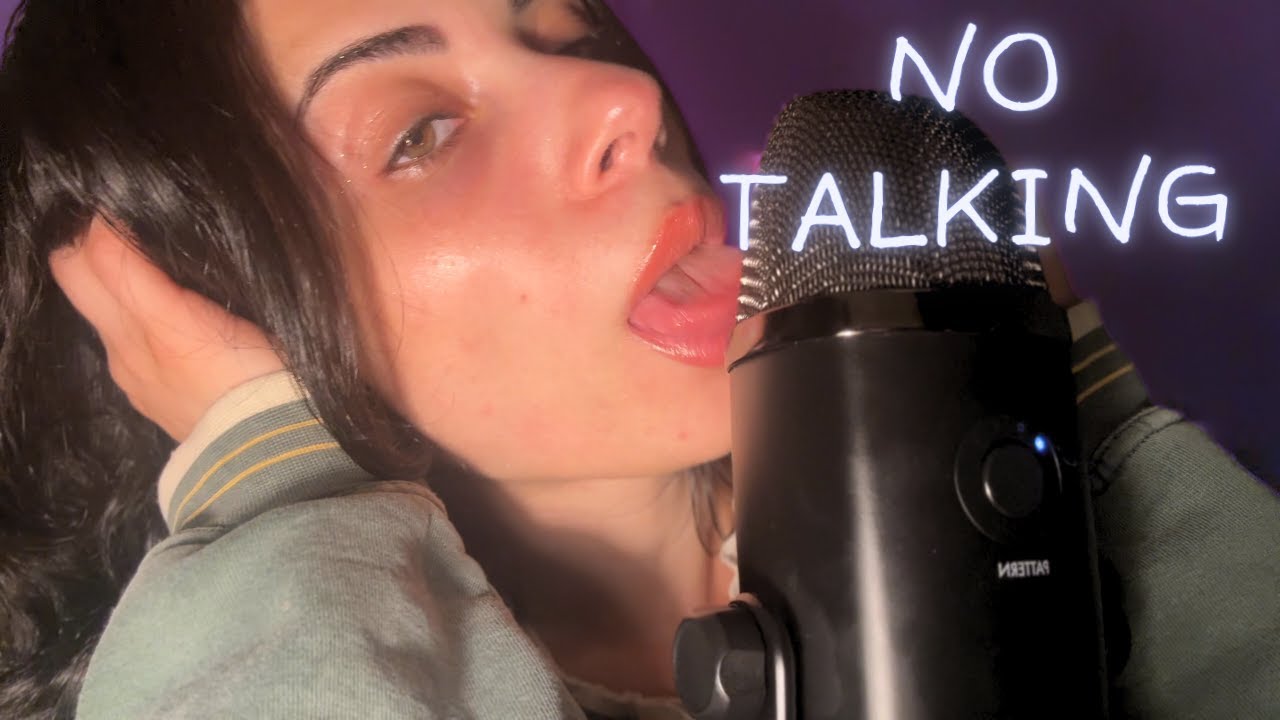ASMR NO TALKING | Mouth Sounds & Tongue Fluttering