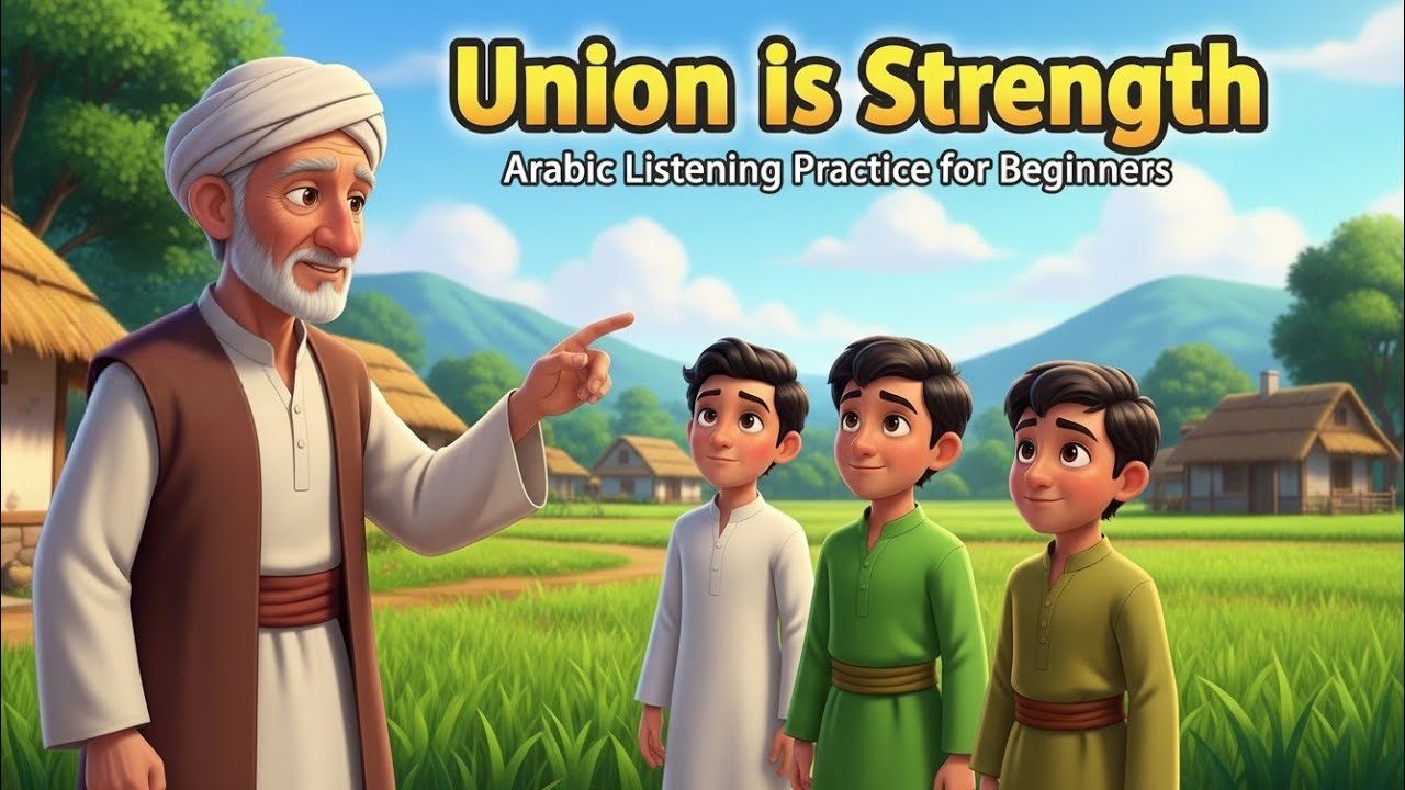 Union is Strength | Arabic Listening Practice for Beginners | Short Story