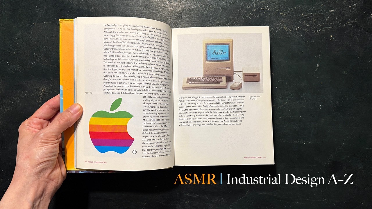 Flipping Through “Industrial Design A–Z” — A Visual Journey Through Everyday Objects