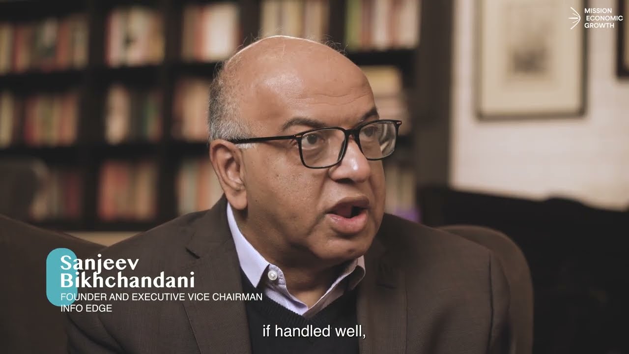 Mission Economic Growth | Sanjeev Bikhchandani, Founder & Executive Vice Chairman, Info Edge
