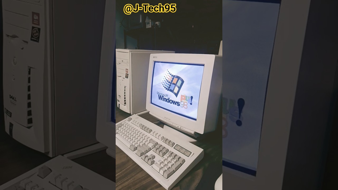 Starting Windows 98 and Playing Some DOS Games on a Dell Dimension XPS B933  #retrogaming #windows98