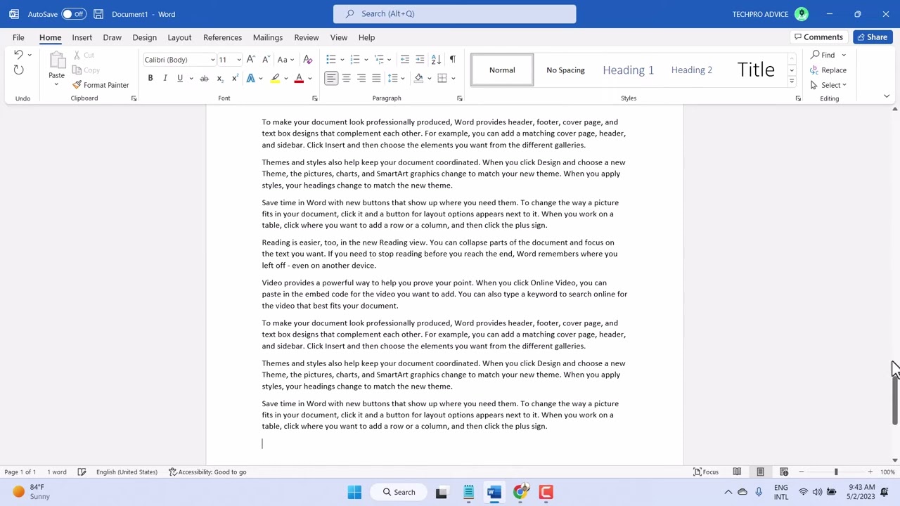 How To Capitalize All Letters in Word Step by step
