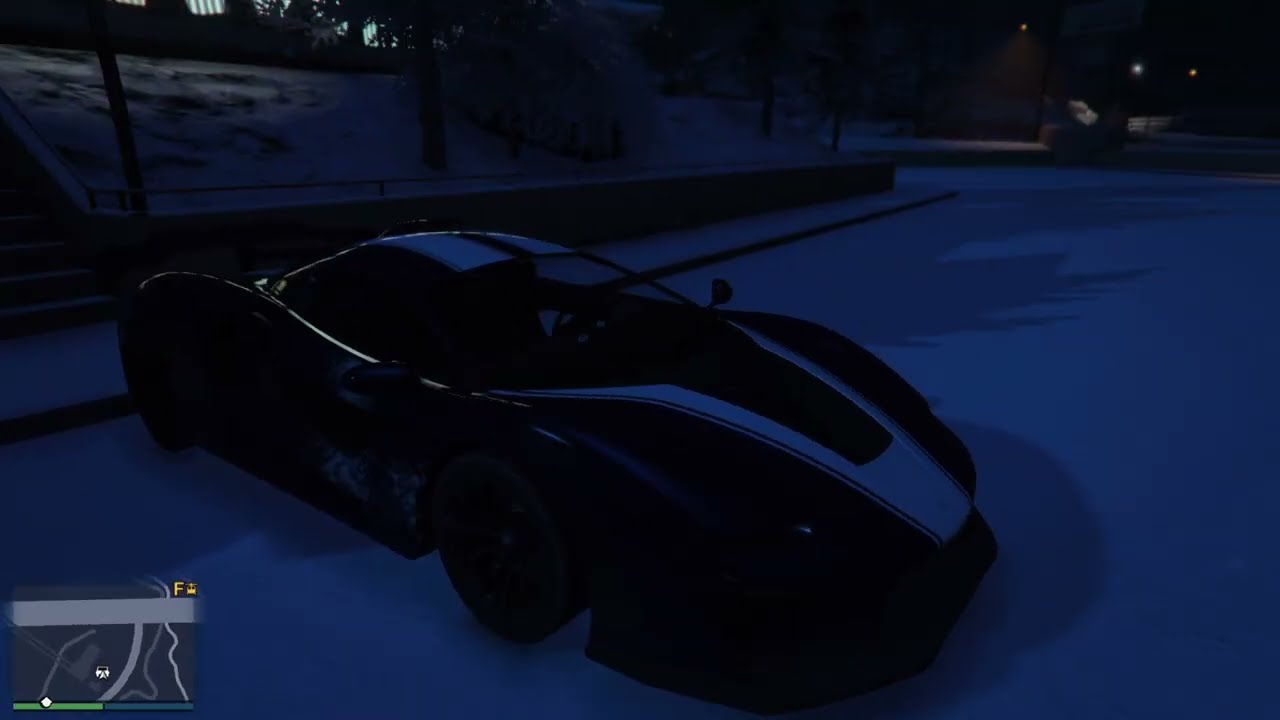 Grand Theft Auto V snow joy ride