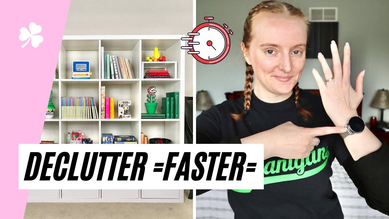 ☘️ Get FASTER Decluttering Results With These Simple Tips • Clutter Tips For QUICK Results